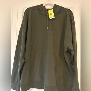 NWT Target brand All in Motion Large olive hoodie